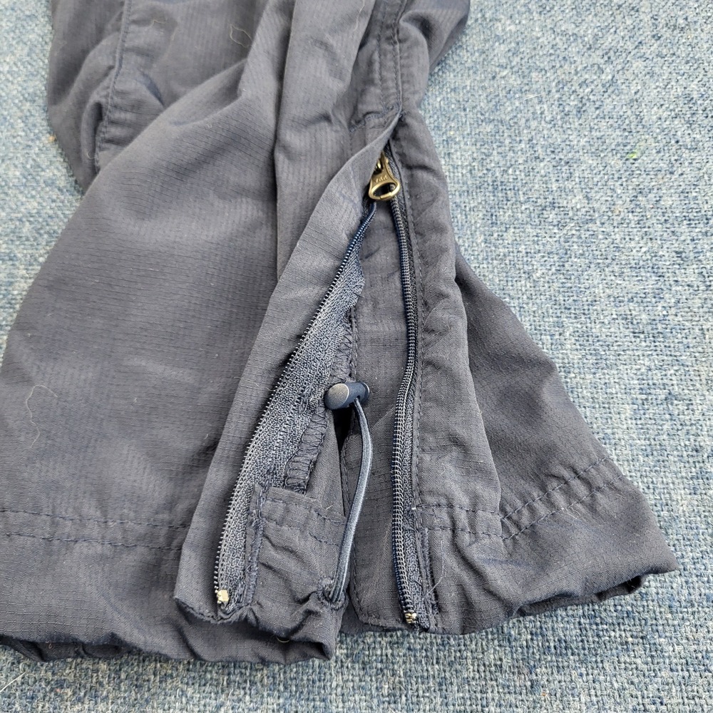 Columbia PFG Convertible Cargo Pants Navy Blue Omni-Shade Women 8 Short Fishing - Picture 4 of 12